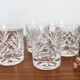 Verres à whisky en cristal de Paris