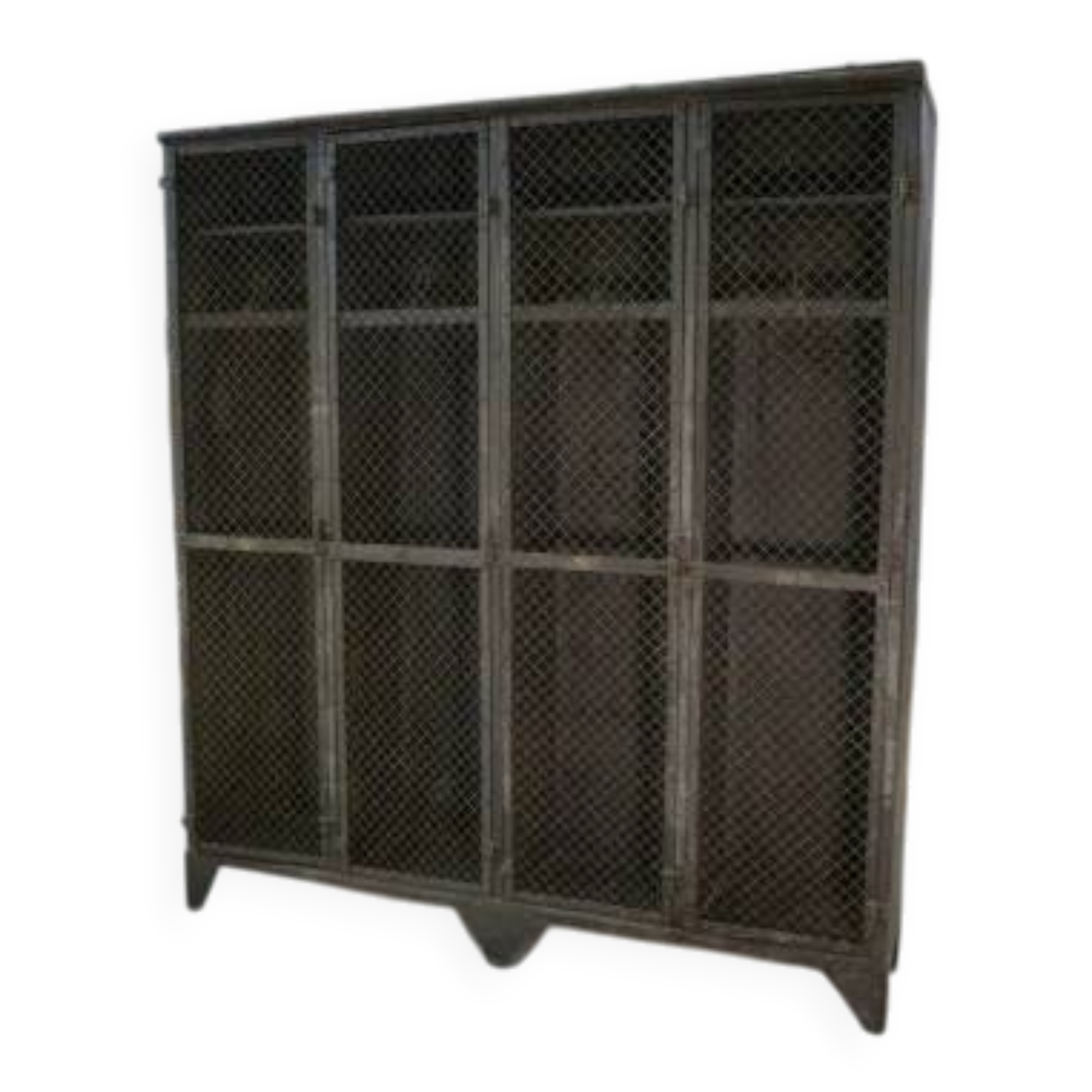 Old patinated Ghent locker room from the 1930s