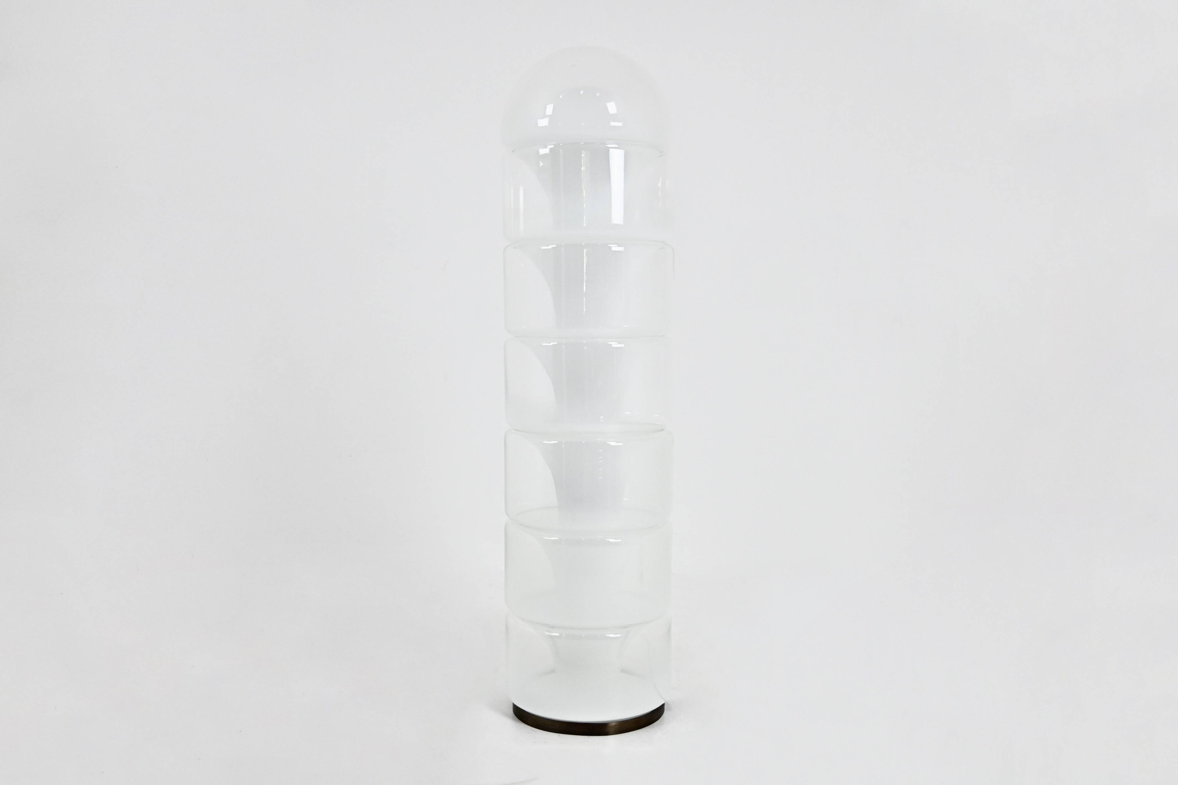Sfumato LT316 Murano glass floor lamp by Carlo Nason for Mazzega, 1