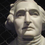 Bust limoges XlX century-signed