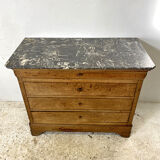 Louis Philippe nineteenth oak chest of drawers