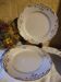 Duo de grands plats anciens Sarreguemines terre de fer