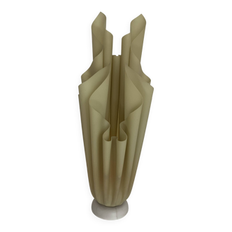 Lampe vintage 1970 de table Athéna Georgia Jacob vert amande - 56 cm