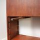 A vintage mid-century teak Gianfranco Frattini style bookcase room divider