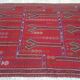 Vintage Turkish kilim handwoven 172x248 cm