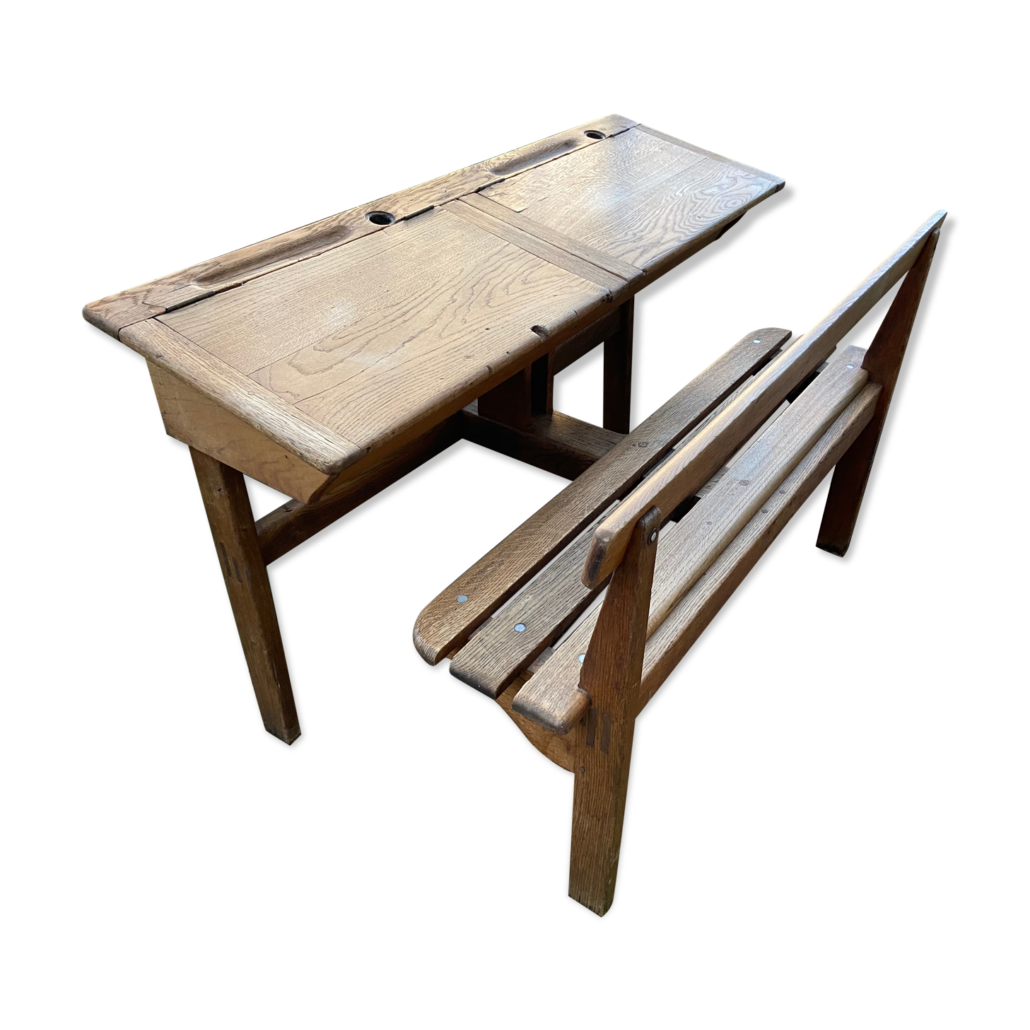 Double School Desk