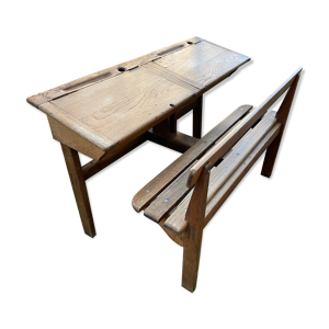 bureau d'écolier double