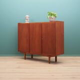 Buffet haut en teck, design danois, années 1960, production : Danemark