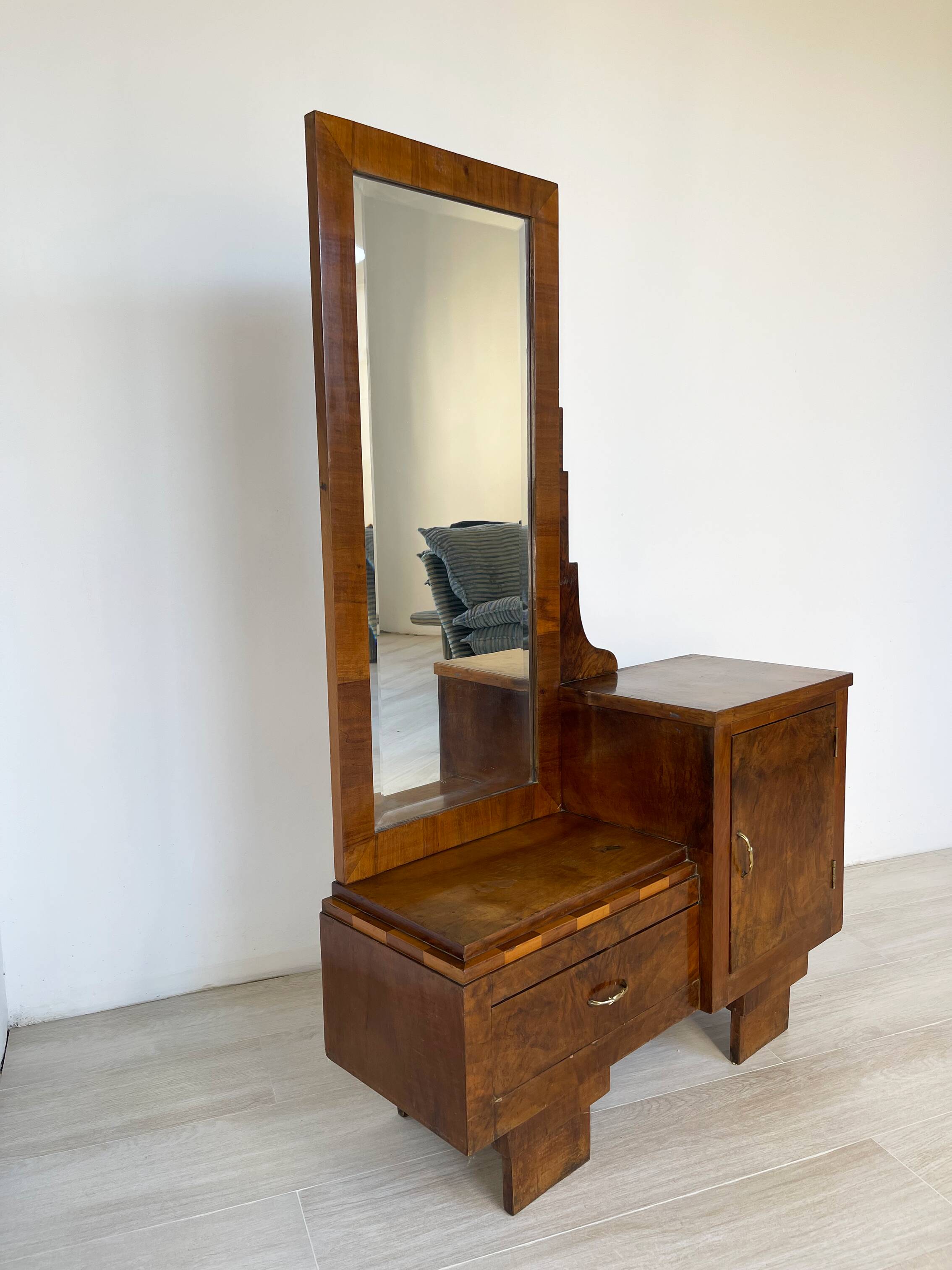 Pétinus/console Art Déco italienne des années 1920/1930.