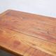 Vintage wooden farmhouse dining table