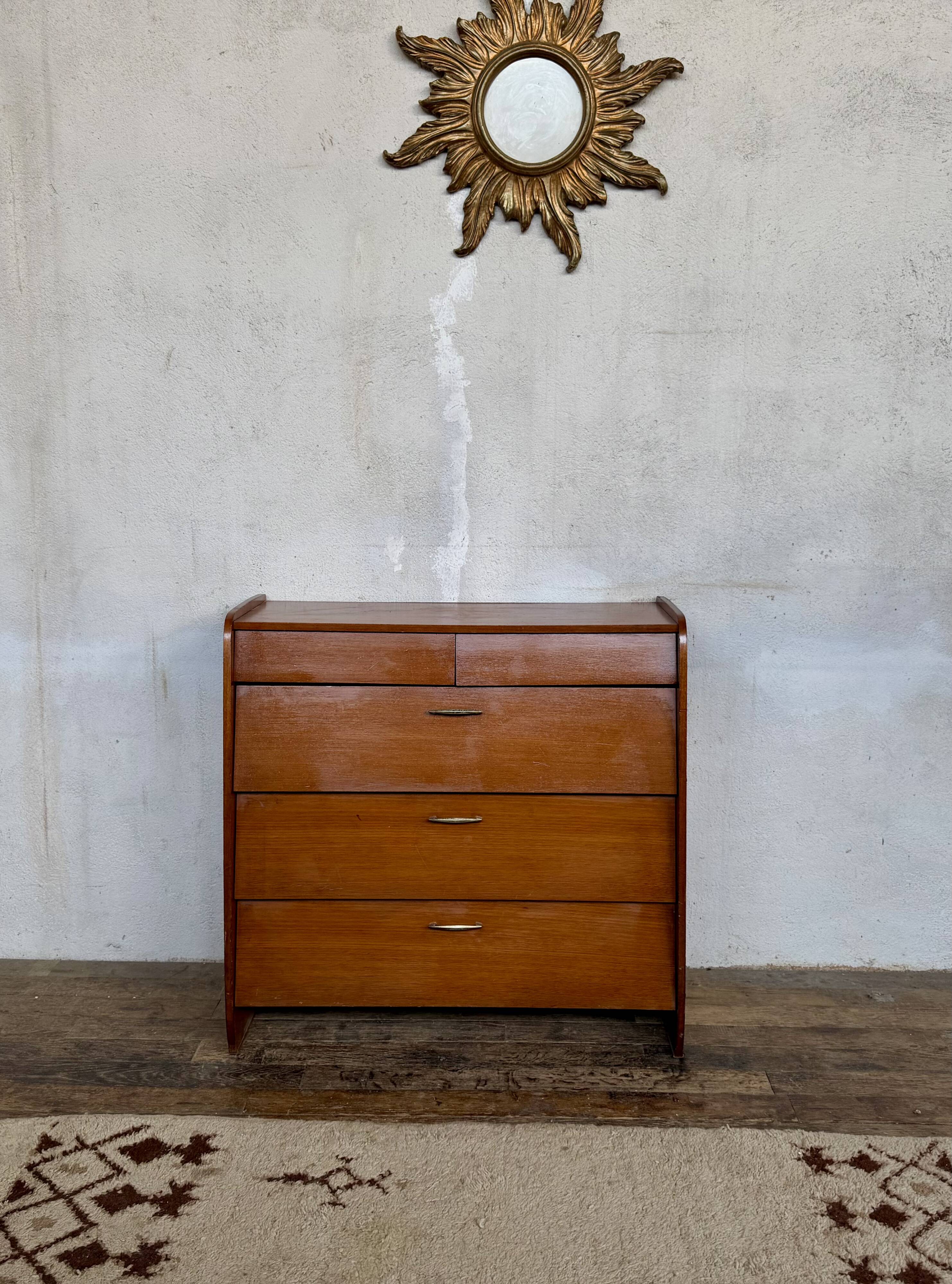 Vintage Scandinavian look shoe cabinet