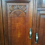 Buffet art deco chêne