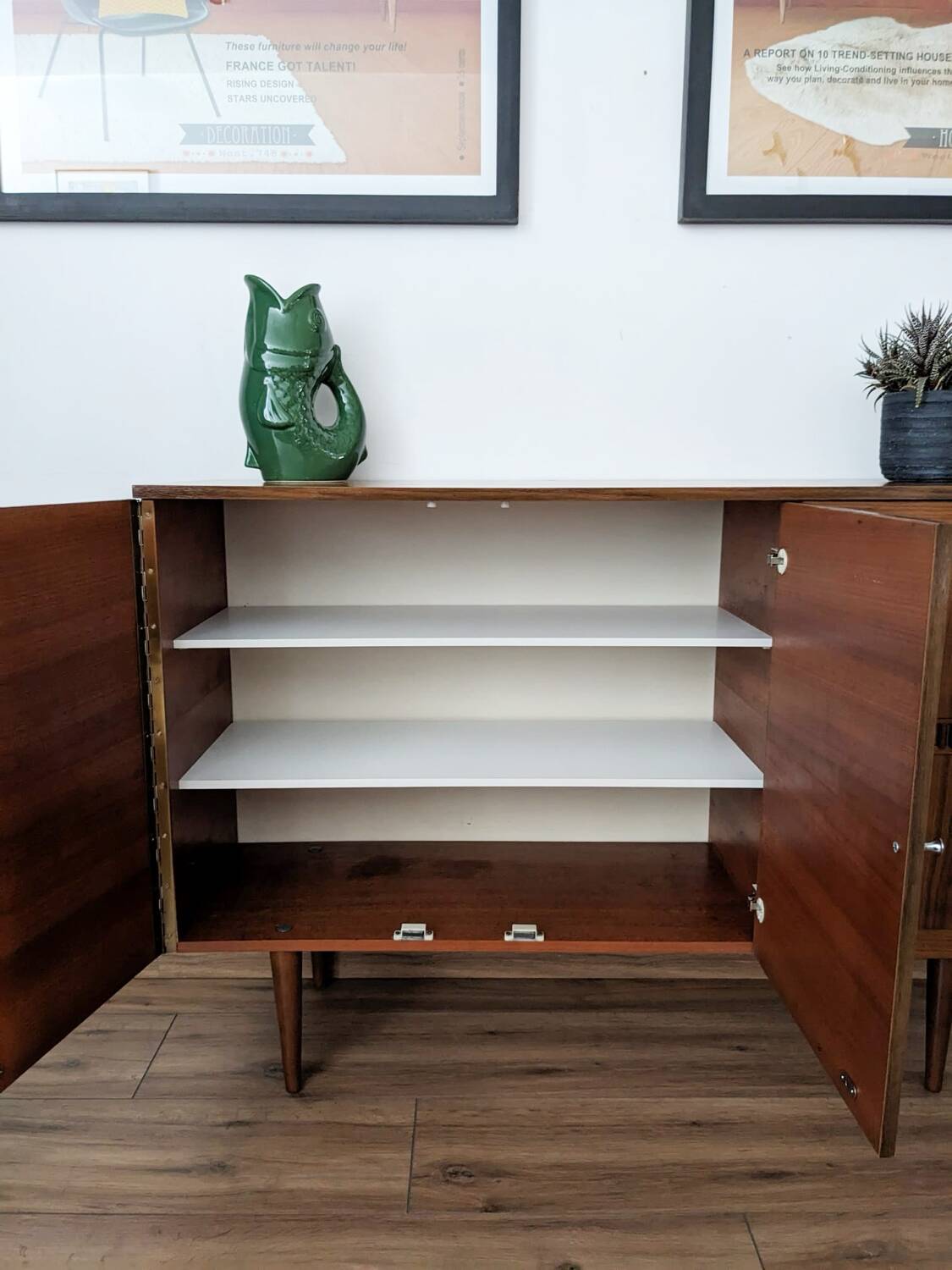 Vintage low cabinet from the 60s