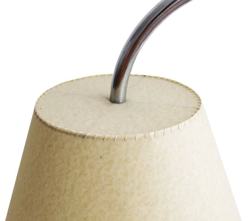 Bauhaus Chromed Floor Lamp by Robert Slezak for Slezak, 1930s