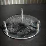 Silver metal coaster