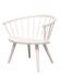 Yngve Ekström Arka White lounge chair Stolab Sweden 1955