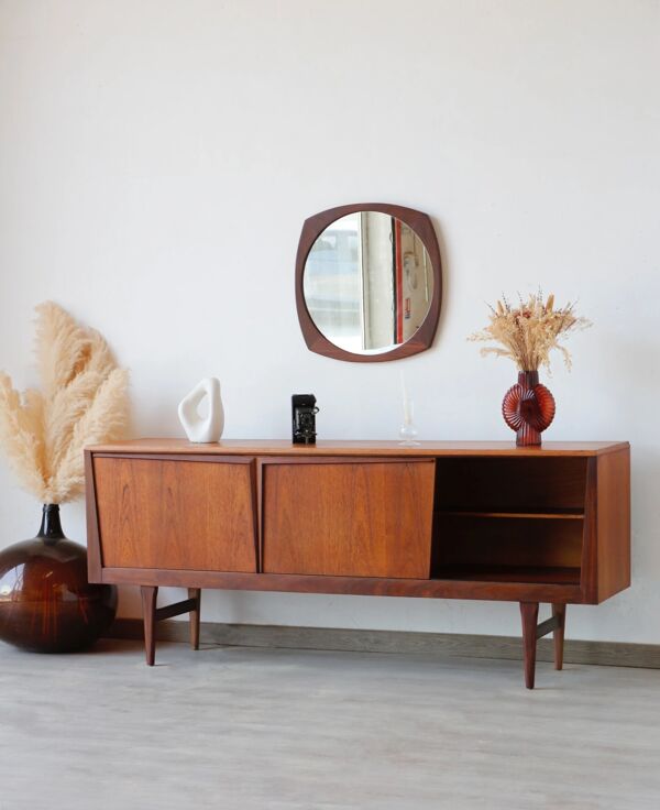 Enfilade en teck années 60 Elliots of Newbury   Mobilier rétro