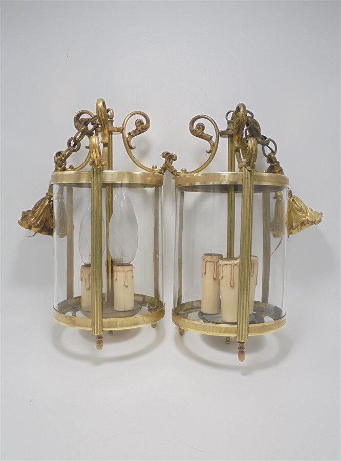Pair of vestibule suspensions