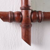 French bamboo mirror