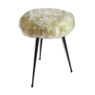 Tabouret tripode années 70