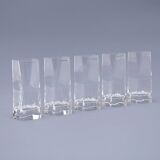 Vintage glasses by Cini Boeri for Arnolfo Di Cambio, 1970s, set of 5.