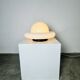 Sculptural Ufo Space Age Table Lamp In Opal Glass, Italy, 1970S
