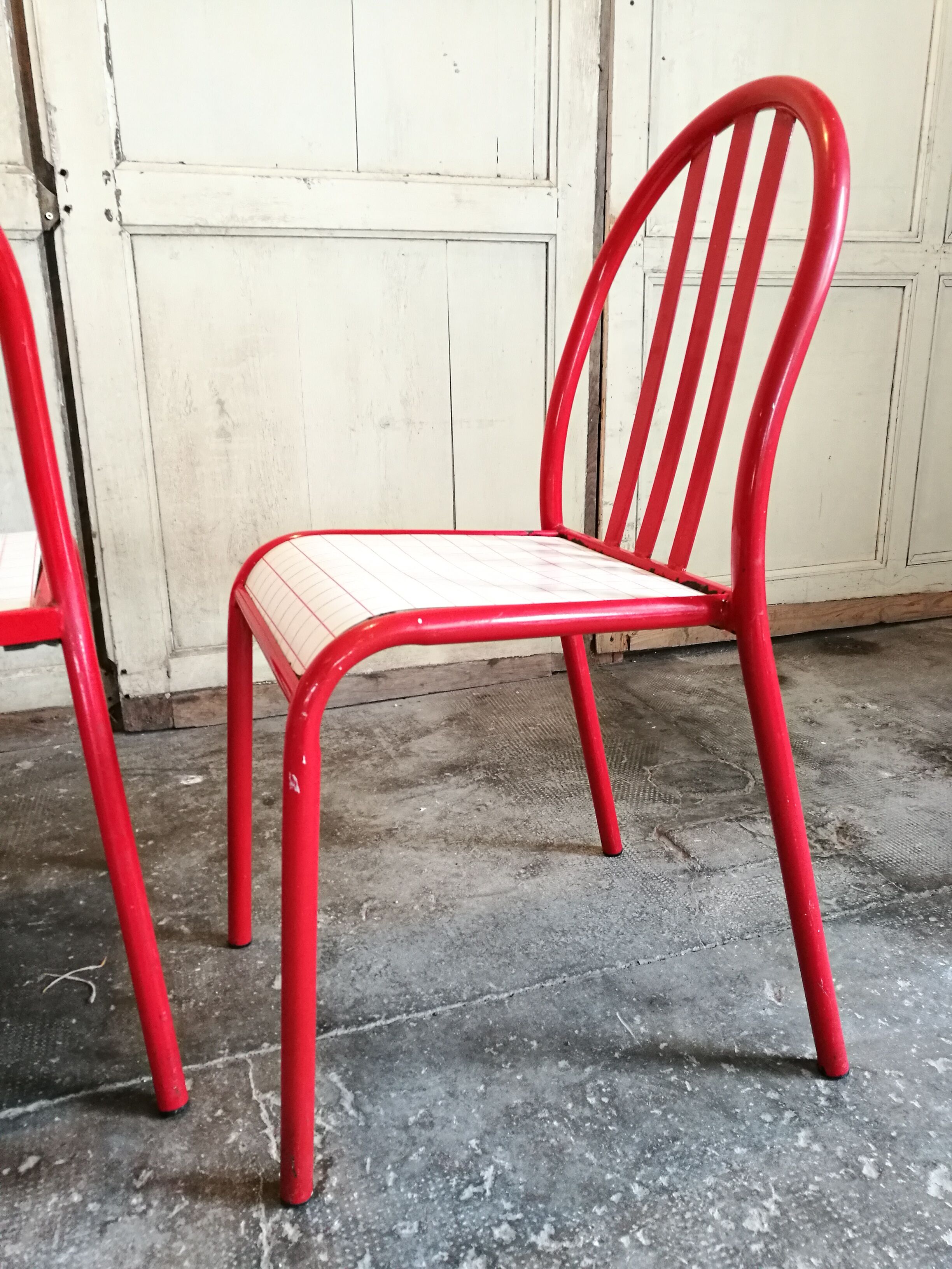 Set of 4 chairs Robert Mallet Stevens