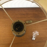 Lampe vintage pied en laiton