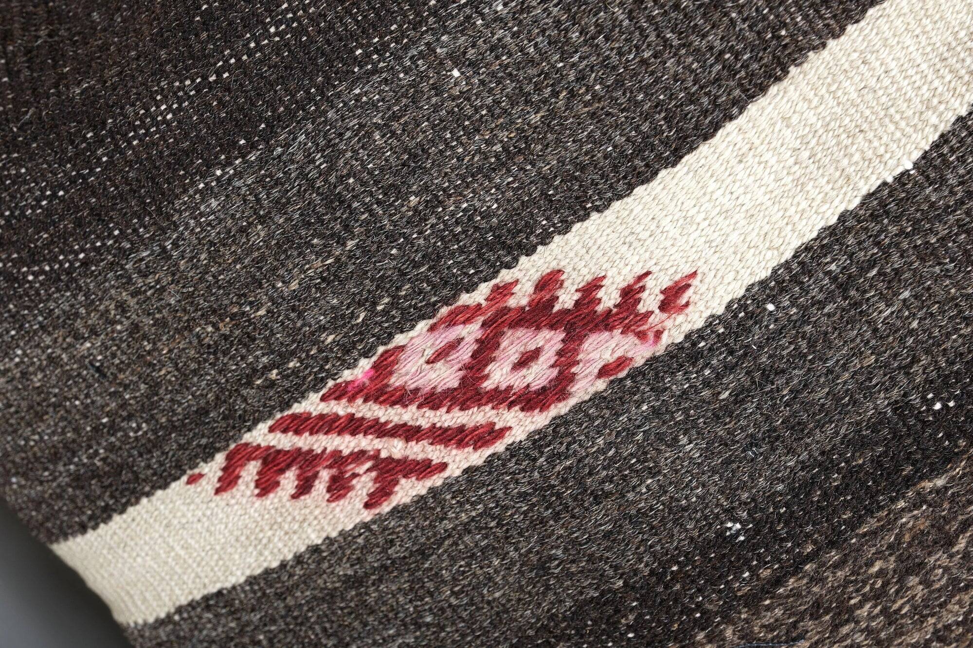 Set of 2 vintage kilim cushion covers 41x41 cm