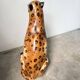 XL Italian ceramic leopard sculpture statue 1970