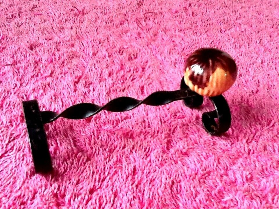 6 knife holders shells ceramic 1950