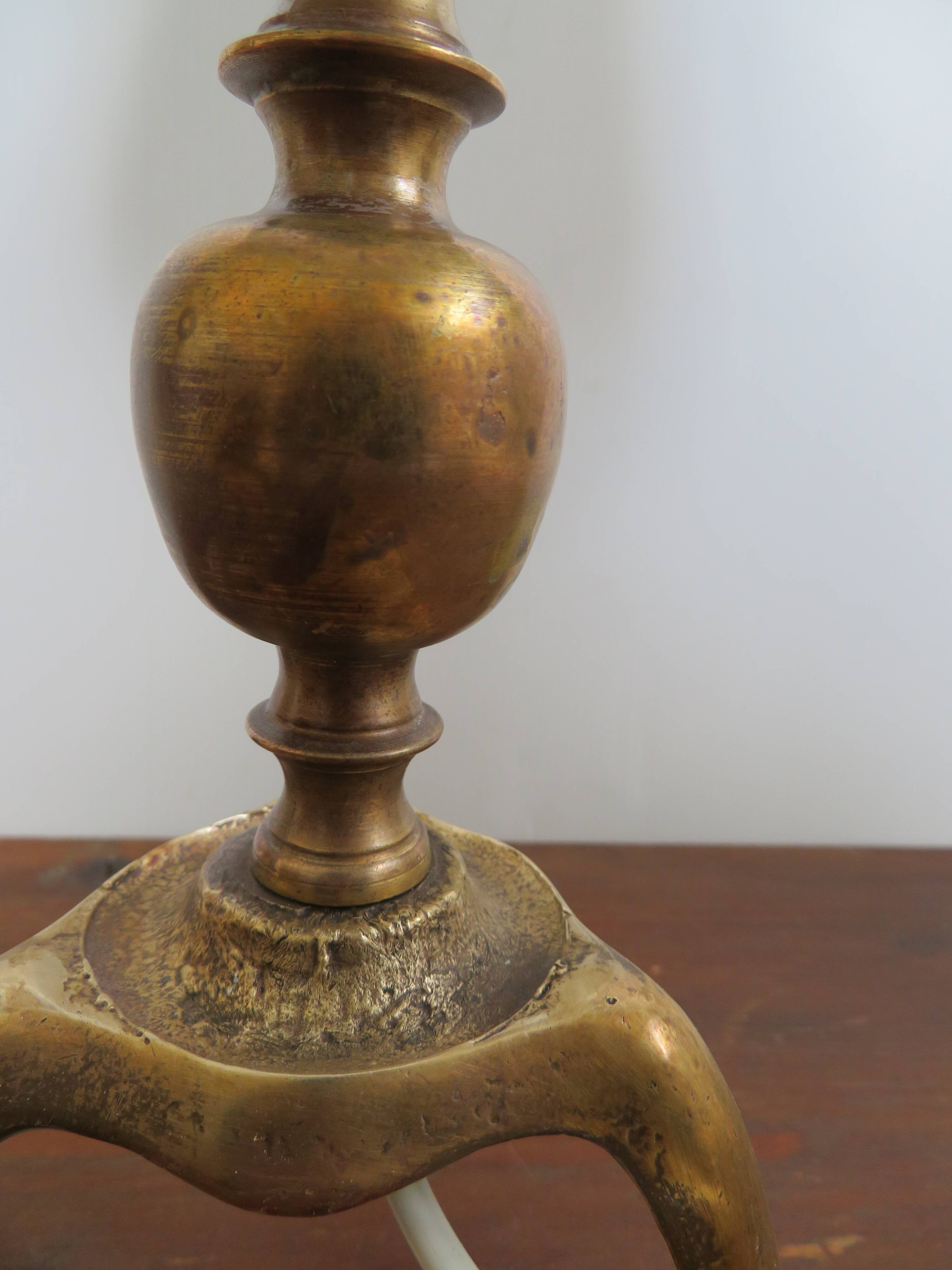 Brass lamp