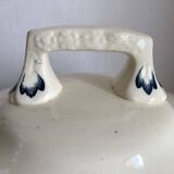 Choisy le roi "Champigny" iron earth soup tureen