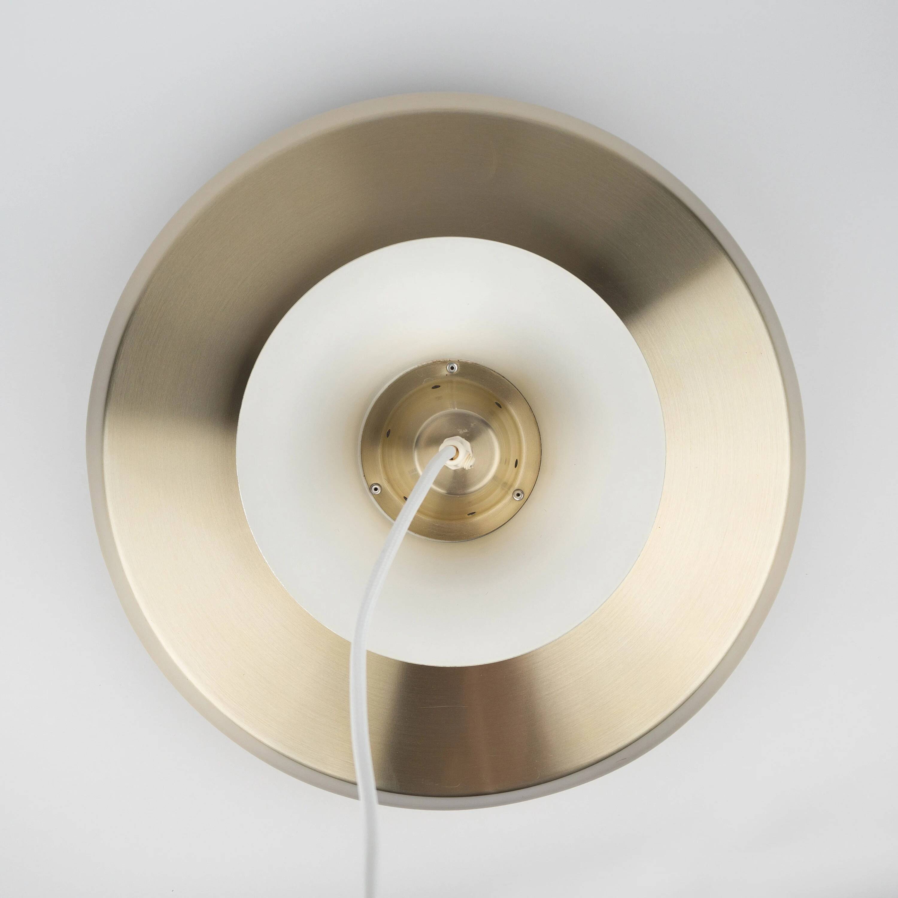 Lampe à suspension vintage danoise Superlight par David Mogensen, 1980