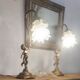 Pair of bronze table lamps