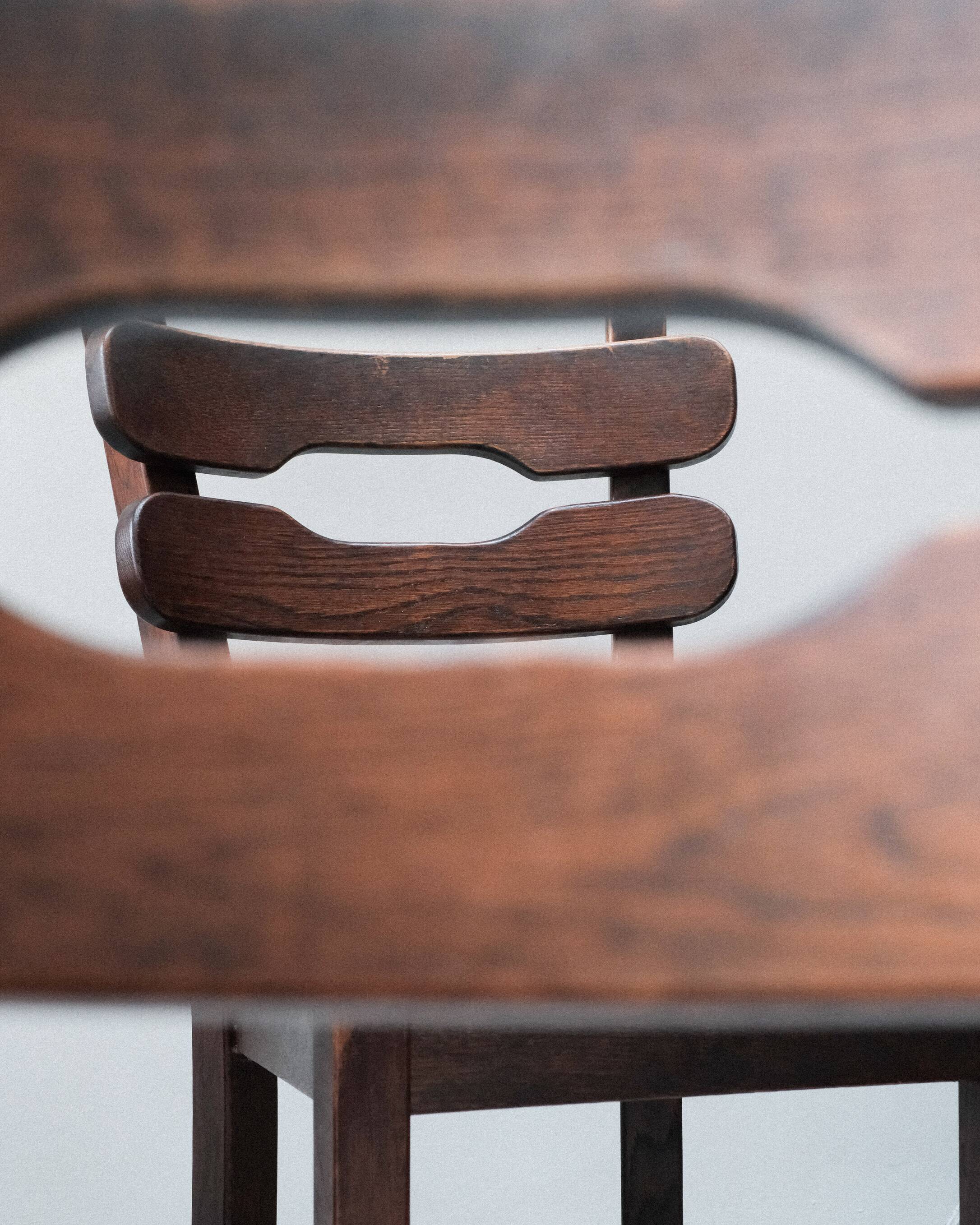 6 chaises de salle à manger dans le style de Dittmann & Co.