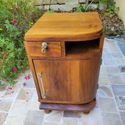 Art Deco bedside table or side table from the 1930s.
