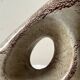 Sculptural and graphic ceramic vase by Bertoncello, Italy 1970