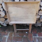 Folding side table
