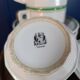 Vintage 70s Arbona Tours cups and saucers (set of 4)