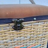 Chest seat for child wicker year 60