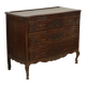 Commode en chêne massif antique France 19e siècle