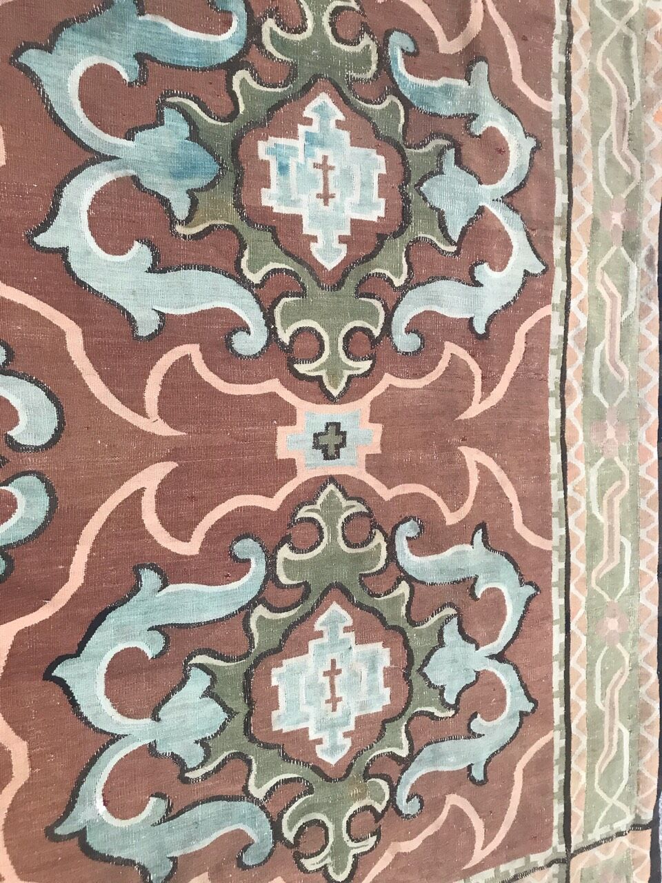 Carpet Aubusson 19th hand woven 208x306 cm