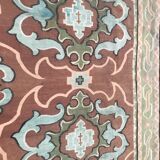Tapis ancien aubusson 19eme tissé main  208x306 cm