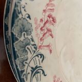 Set of 7 Longwy Art Nouveau plates
