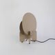 Beige lacquered Aurora lamp