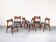 6 Danish Teak Dining Chairs by Erik Buch for Chr. Christensens, 1960s