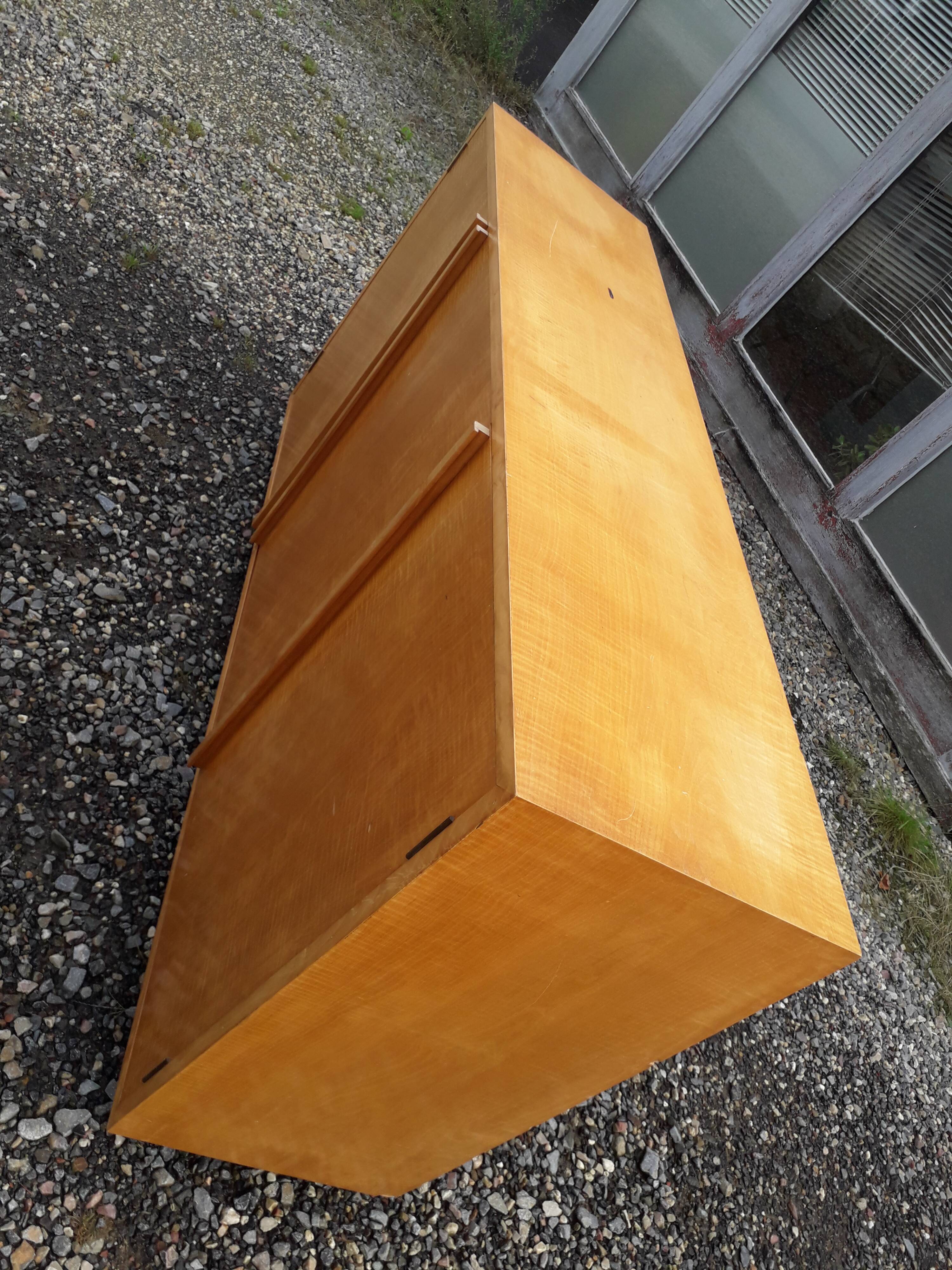 Vinyl furniture sideboard