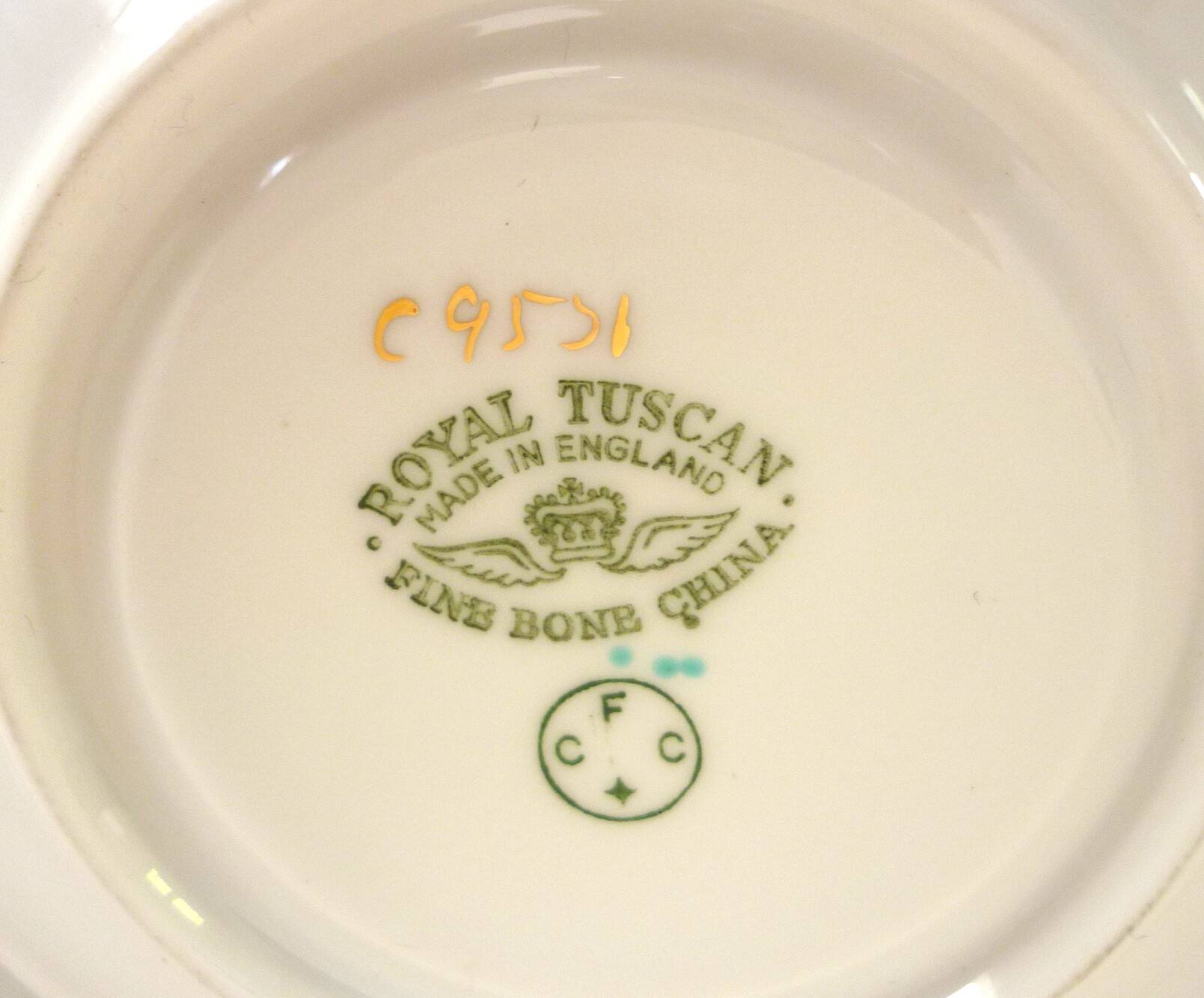 Royal Tuscan England, 2 breakfast services, tea, fine china