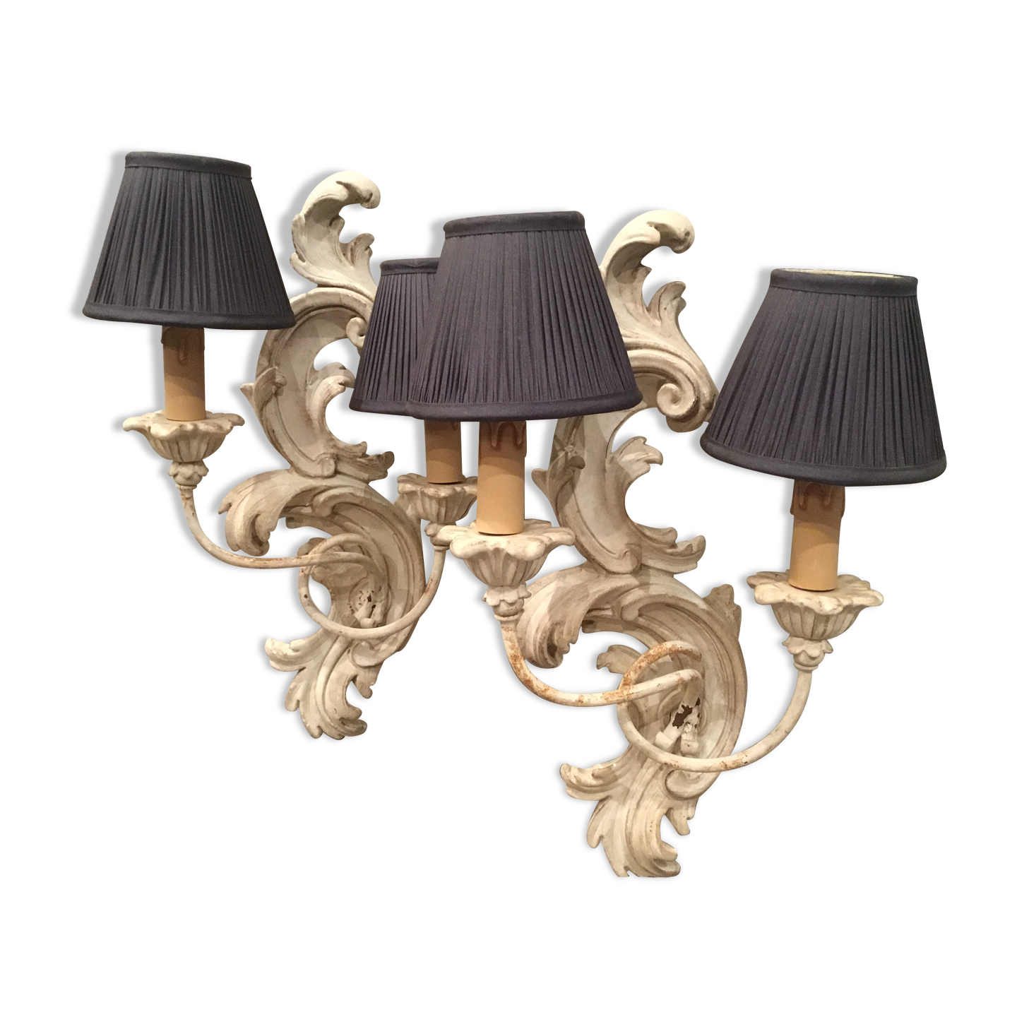Pair of wall lamps
